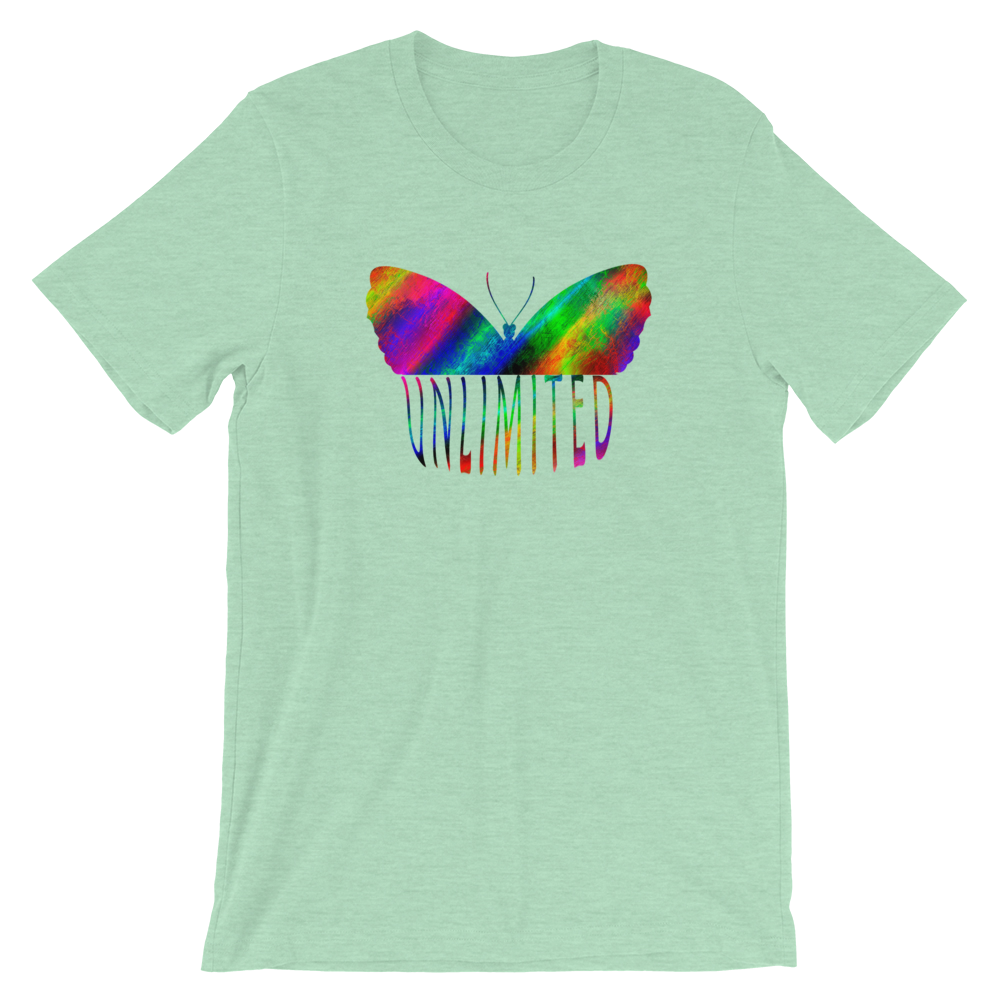 Short-Sleeve Unisex T-Shirt (Unlimited - Butterfly)