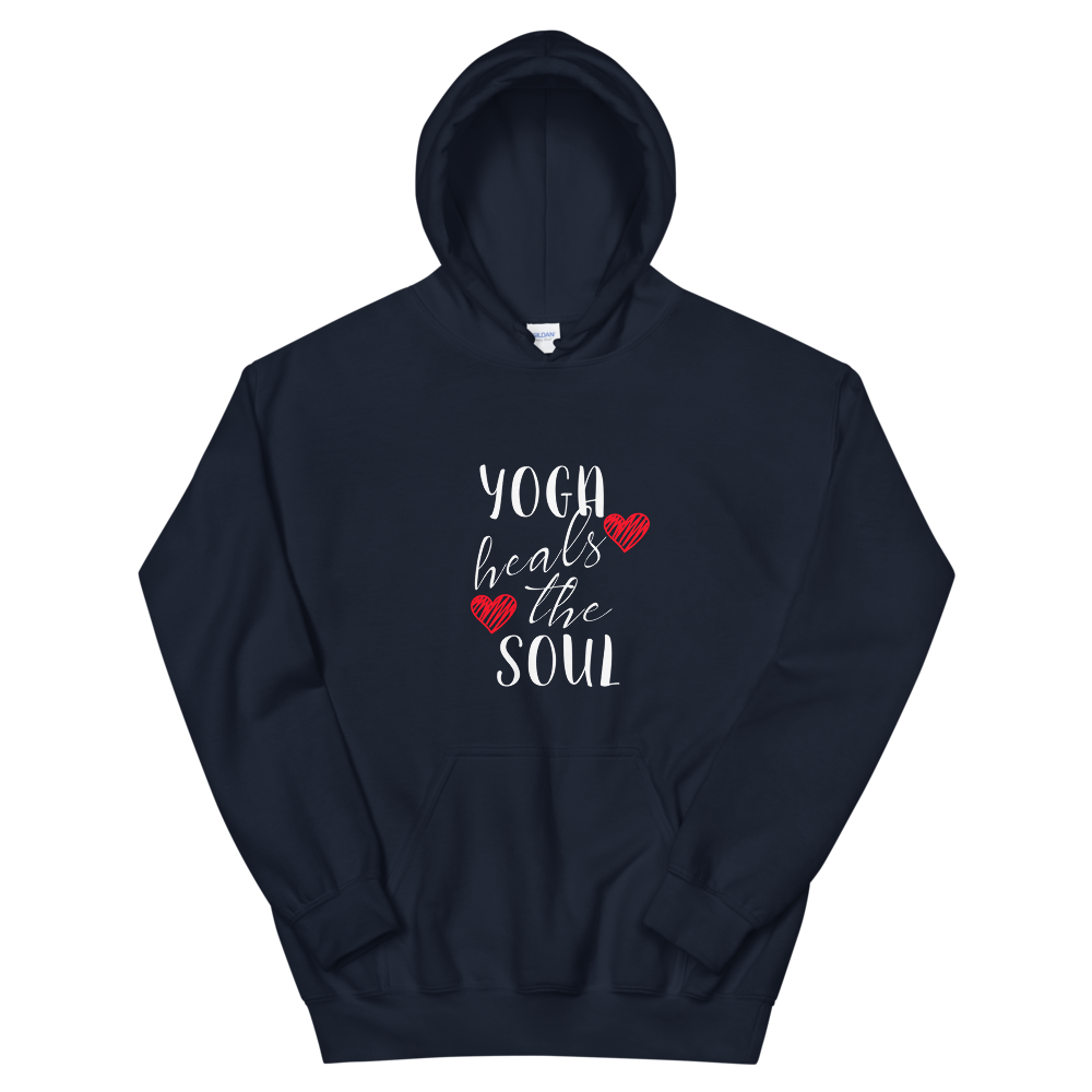 Hooded Sweatshirt (Yoga heals the Soul)