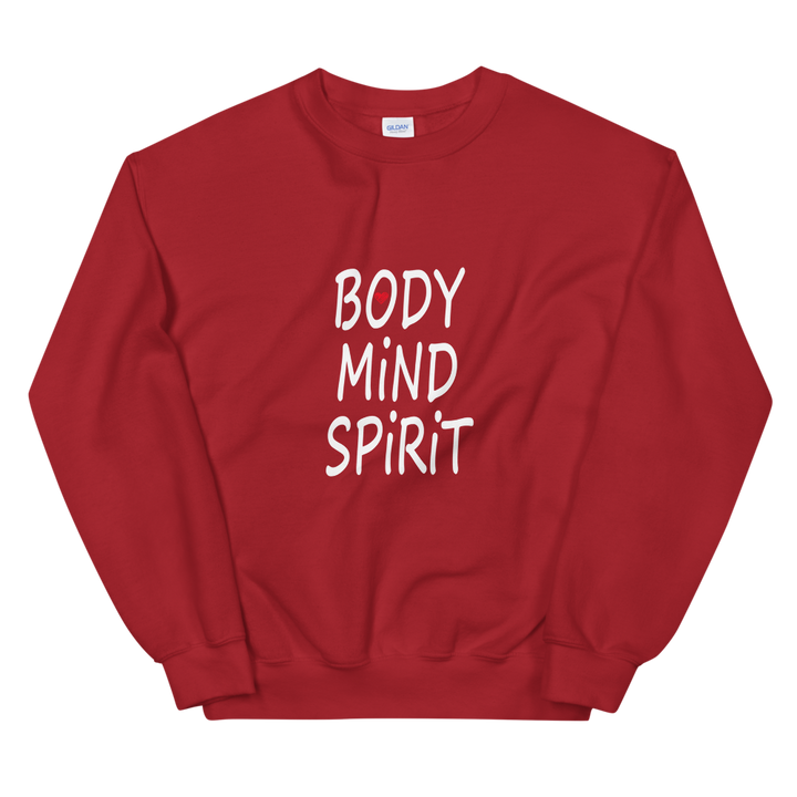 Unisex Heavy Blend Crewneck Sweatshirt (Body/Mind/Spirit)