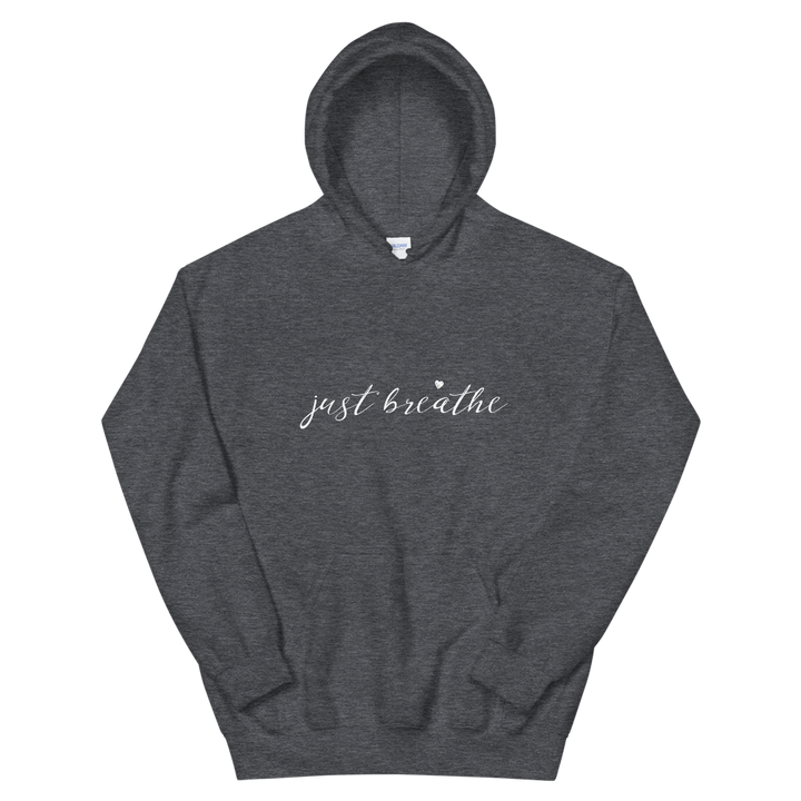 Unisex Heavy Blend Hooded Sweatshirt (just breathe)