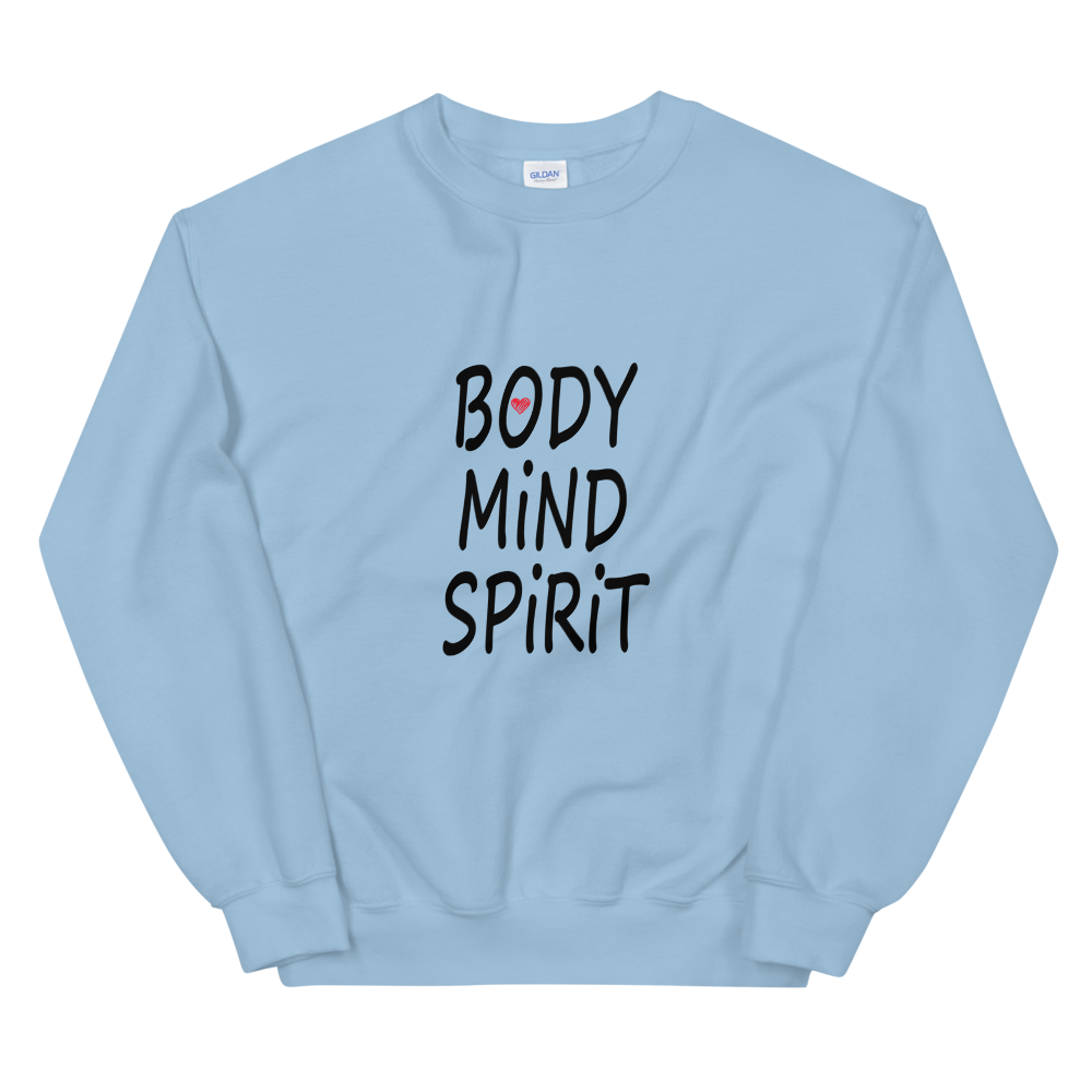 Unisex Heavy Blend Crewneck Sweatshirt (Body/Mind/Spirit)