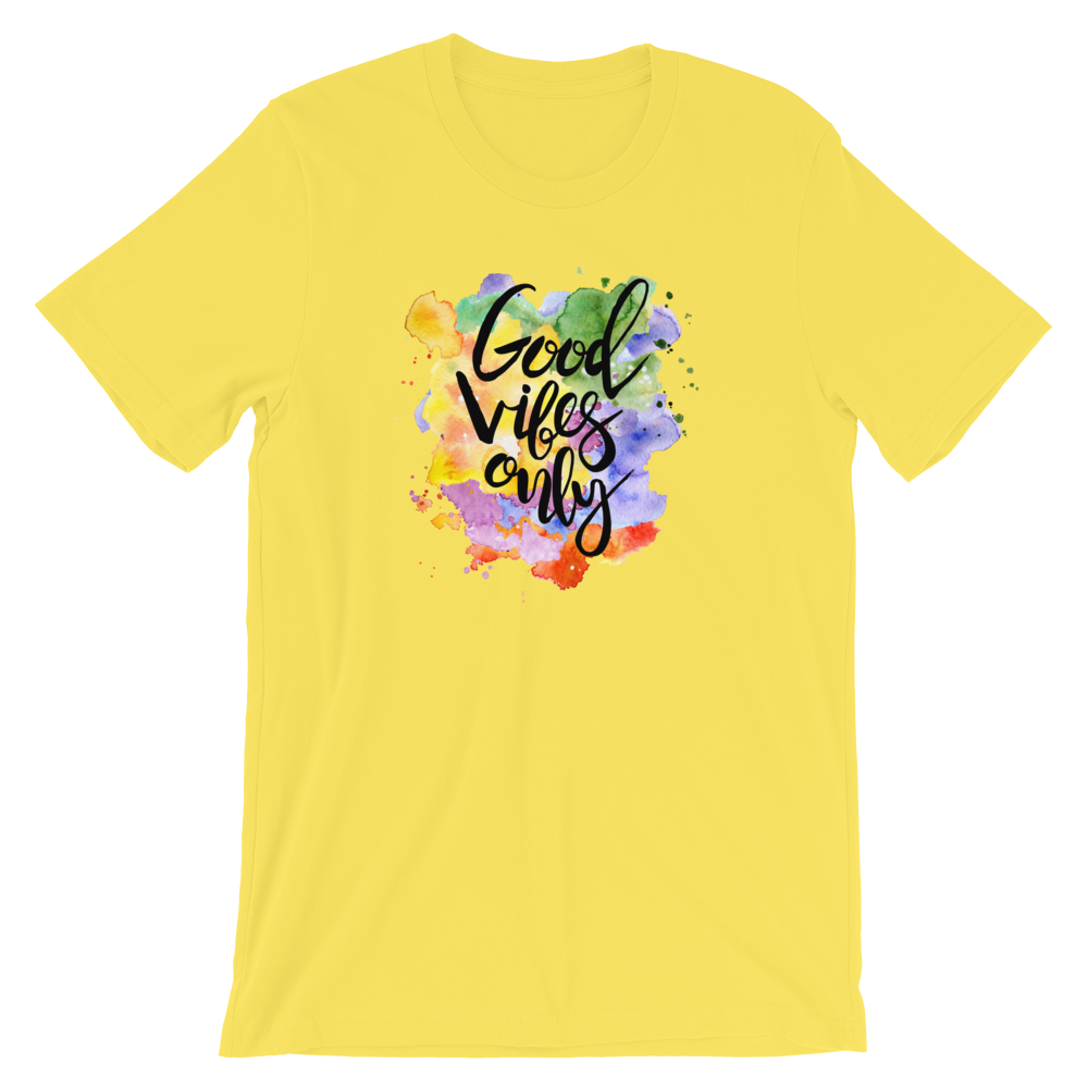 Short-Sleeve Unisex T-Shirt (Good Vibes Only)