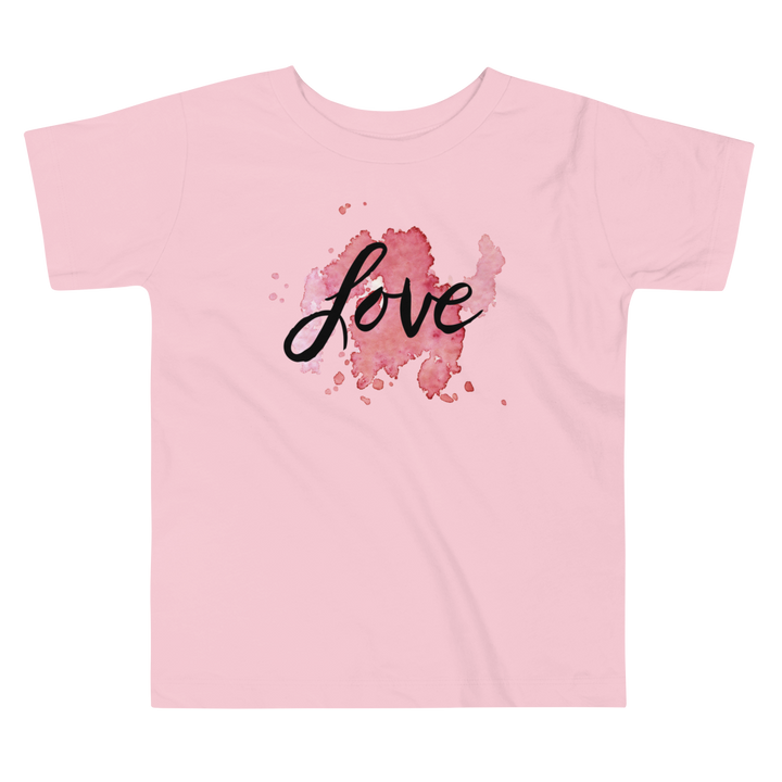 Toddler Short Sleeve Tee (Love)